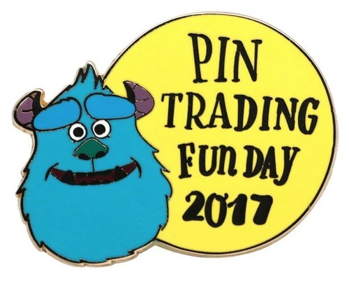 2017 Disney SHDR Pin Trading Fun Day Monster Sulley Pin Rare
