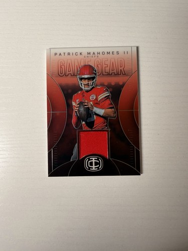Panini 2025 Icon Collection Mahomes Game Gear GG-2 Patrick Mahomes II Chiefs