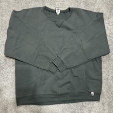 Vintage Russell Athletic Men  s Sweatshirt Dri-Power XL Y2K Blank Grunge Bloke