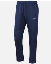 Nike Mens Sportswear Club Fleece Sweatpants Pants Navy Blue BV2707 410 Small New