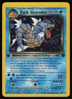 Dark Gyarados 8/82 Rare Team Rocket Holo 1st Edition Pokemon