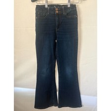 Jordache Flare Jeans Size 10 Dark Enzyme