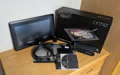 Wacom DTK-1300 Cintiq 13HD Creative Pen Display Tablet Excellent+