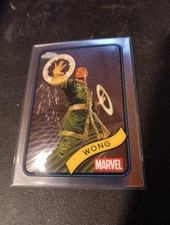 2025 Topps Chrome Marvel Base #86 Wong