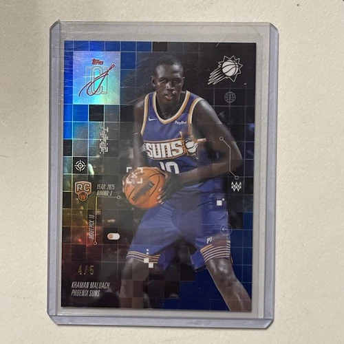 2025 Topps Signature Khaman Maluach Blue (RAW)