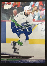 Carson Soucy 2024-25 Upper Deck Extended Series 2 Vancouver Cunacks #634