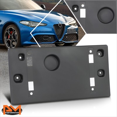 For 17-22 Alfa Romeo Giulia Front Bumper Tow Hook License Plate