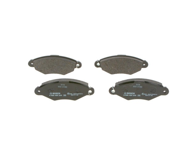 Bosch BremsbelÄGe Bremsbelagsatz Vorne Passend FüR Peugeot 206-image