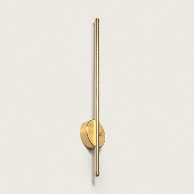 Aplique de Pared Lineal LED Metal con Batería Recargable USB Becca - Imagen 1 de 3