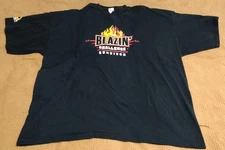 Buffalo Wild Wings Blazin' Challenge Survivor Shirt  Adult 4XL  T Shirt Blazing