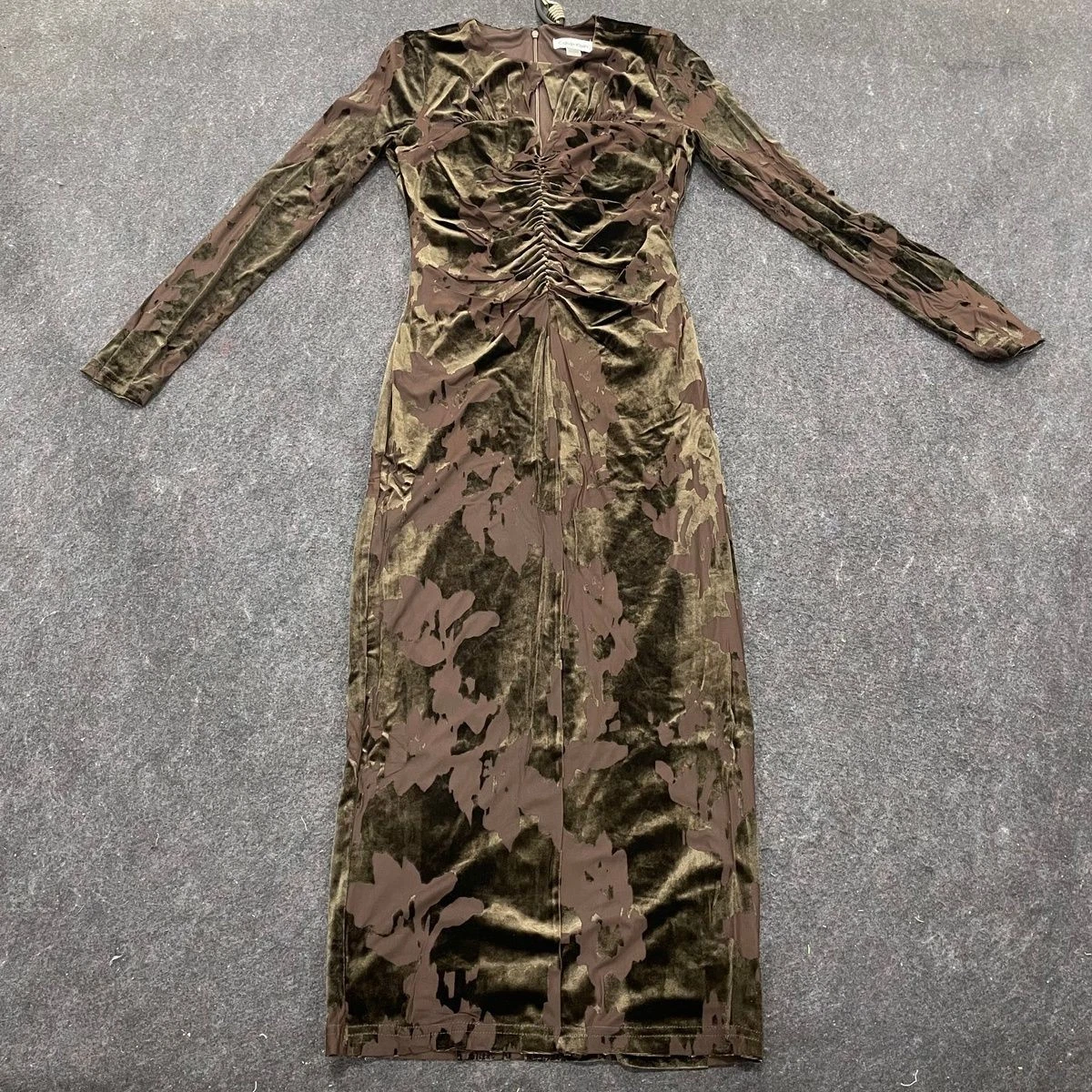 david's bridal blue wedding dress Widow Velvet Cross Charm Mini Dress main image 1