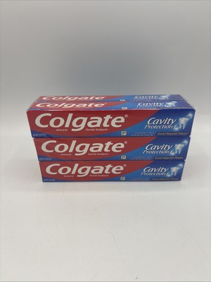  6-PK Colgate Toothpaste Cavity Protection Fluoride, Regular Flavor 2.5 oz  