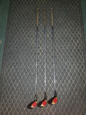 (3) Ping Eye 2 - 4 wood, 5 wood, 7 wood Set ZZ Lite Steel Shaft #PE3