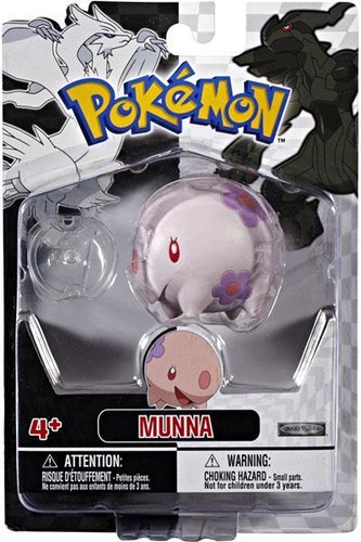 Nuova action figure Pokemon MUNNAl 2 pollici bianco e nero serie 1 MOC spedizione gratuita! - Foto 1 di 3