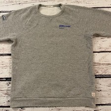 Marine Layer Mens Gray Crewneck Pullover Sweatshirt Affirm Size Medium