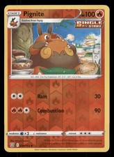 pignite pokemon card AR 097/086 White Flare SV11W Japanese TCG  Pocket Relics Japan Colorless Super Singe (70) Your opponents Active Pokemon is now Burned. Pignite | Cosmic Eclipse |
