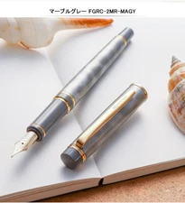 PILOT fountain pen GRANCE FGRC-2MR-MAGY-F Marble gray 14k No.3 Slender elegant