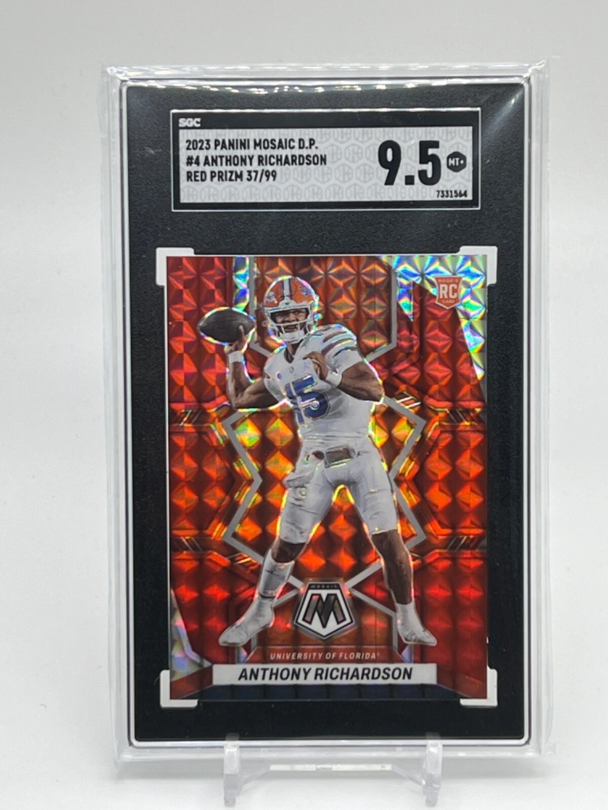 Anthony Richardson Panini Mosaic Draft Picks #4 Red Mosaic