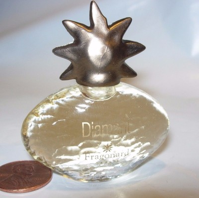 WOMENS FRAGONARD DIAMANT PERFUME PARFUM 7 ML BOTTLE orange PEPPER ROSE CARAMEL