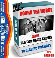 ROUND THE HORNE Classic OLD TIME RADIO SHOW 70 Episodes 35+ Hrs AUDIO MP3 CD OTR