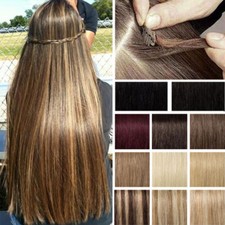 CLIP INS Real 100 Human Hair 8Pieces Set Full Head Clip In Remy Hair Extensions