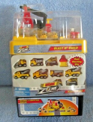 2004 WORK ZONE BLAST N'' BUILD CHILD TOY. BRAND NEW IN ORIGINAL BOX; Ages 3 & UP