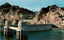 Vintage Postcard: Hoover Dam - Impressive Dimensions, Stunning Beauty