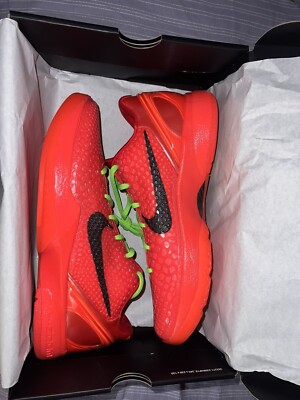 Kobe 6 Protro Reverse Grinch Size 10.5M FAST SHIPPING