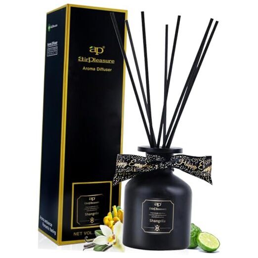 Reed Diffuser Set, 5.07 oz(150ml) Essential Oil Reed Memorable Shangri-la-image