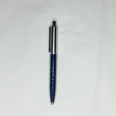 Sheaffer Sentinel Retractable Ballpoint Pen-Blue Barrel, Chrome Cap #95503 NOS