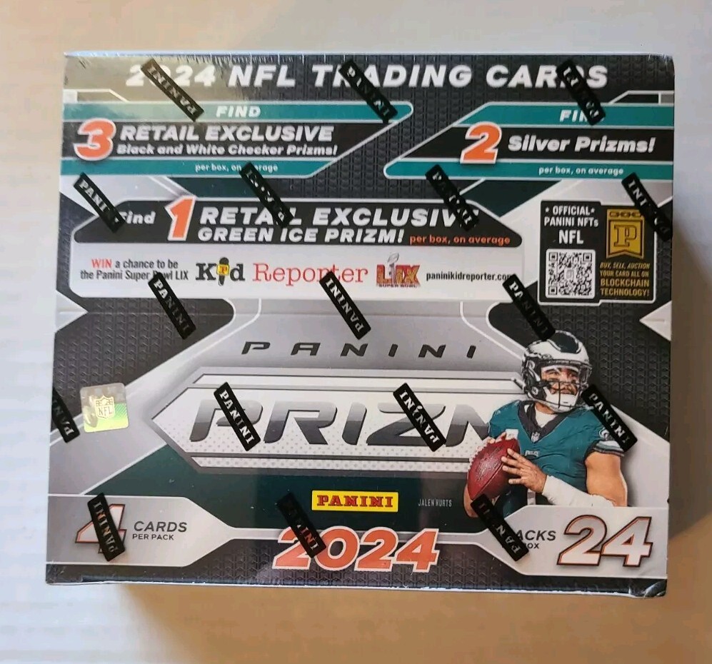 2024 Panini Prizm Football Retail Box - Look for Maye, Nix, Jayden, Caleb RCs !!