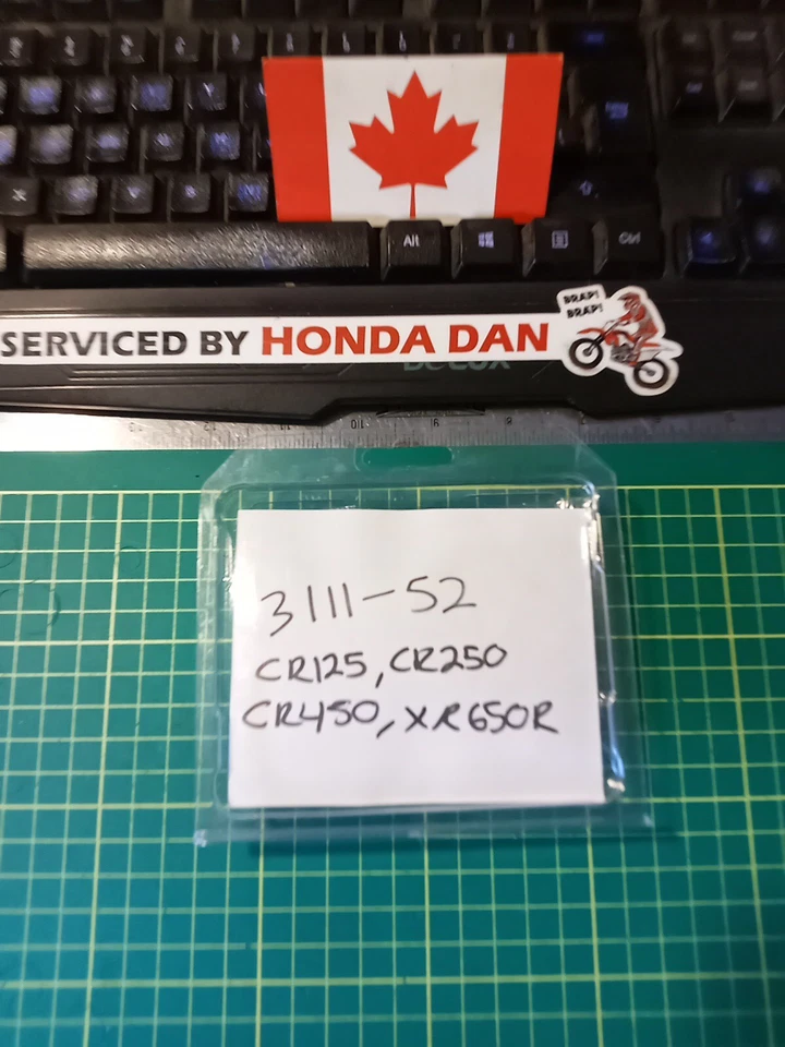 Kit de rolamento de roda traseira Honda XR650R CR250R CR480R compatível com 1982-07 125-650cc - Imagem 3 de 4