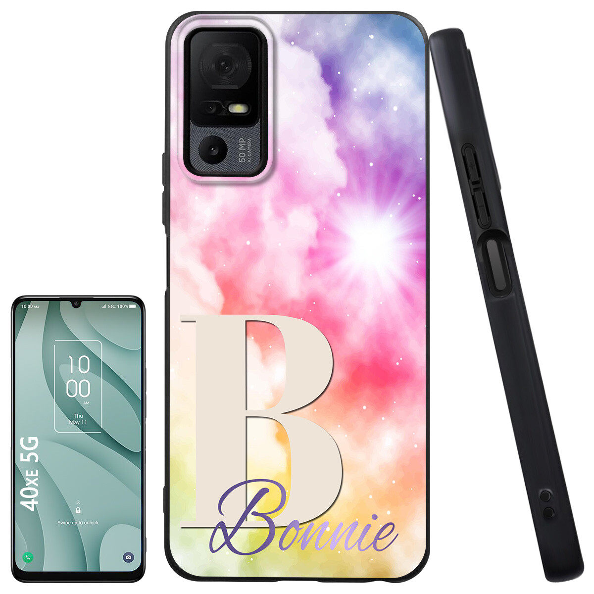 Custodie Personalizzata Per TCL 60 SE,con Foto Immagine Testo - Foto 8