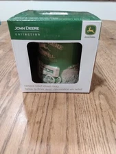 Official John Deere Collection Logo Raised Relief Diner Mug Stoneware 2016 NEW