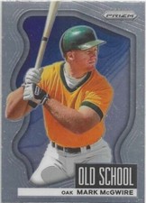 2022 Panini Prizm OLD SCHOOL #OS-7 - Mark McGwire - Oakland Athletics