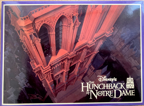 Gobbo di Notre Dame Walt Disney Gallery 12 carte vuote con buste NUOVE - Foto 1 di 3