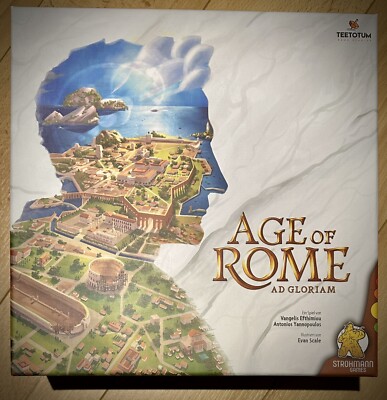 Age of Rome * deutsch * Kickstarter * DELUXE * Senator Pledge * Brettspiel * NEU