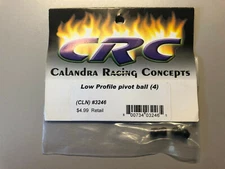 CRC Low Profile Pivot Ball (4) #3246 (bx23) NIP