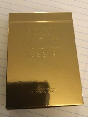 Fort NOC  Deck - Playing Cards  Deck  - Free Shipping -  HOPC  - USPCC  Bicycle.