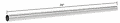 CRL S1CH Polished Chrome 39" Support Bar Only - Picture 7 of 7
