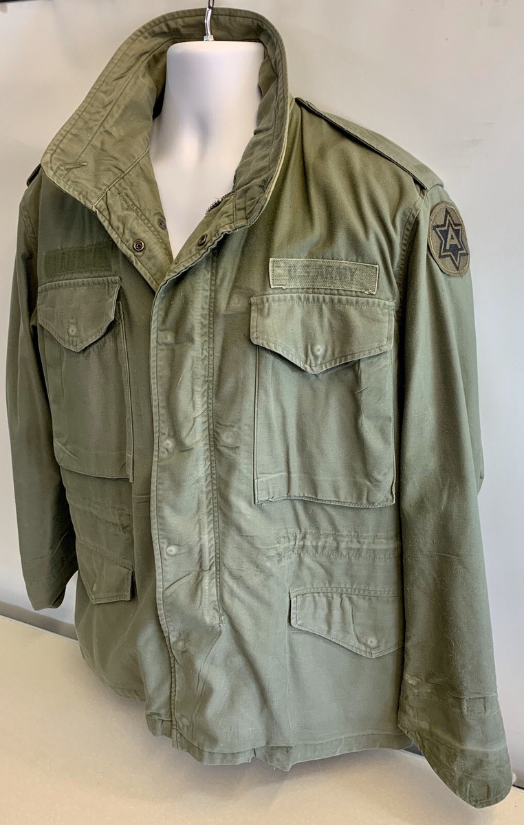 1969 Military Army M-65 Field Jacket Medium Vietnam Era 1969 Military Army M-65 Field Jacket Medium Vietnam Era