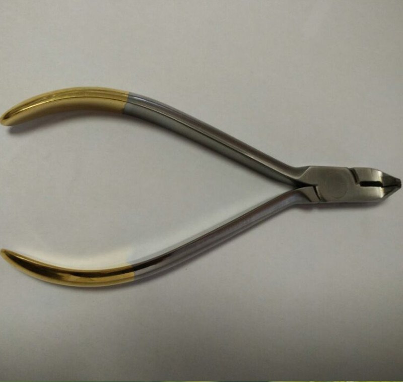 Wise Distal End Cutter Orthodontic Plier With Tungsten Carbide Inserts - LH Model For Dentistry