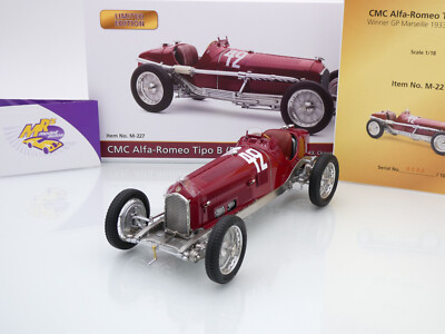 Alfa Romeo F1 P3 38 Grand Prix D'Espagne 1933 Winner Louis Chiron Rio Models 4603