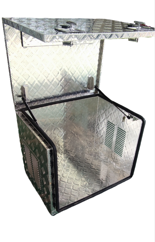 30X23X23'' generator Tool Box Flatbed Trailer Pickup Truck Aluminum Storage