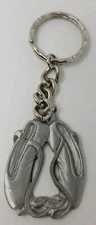 Rawcliffe Pewter I Love Ballet  Keychain- 1984