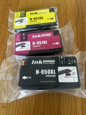 JIMIGO 950XL 951XL Black/Yellow//Magenta Replacement Ink Cartridge for HP