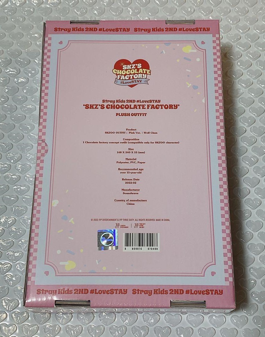 Stray Kids SKZ'S CHOCOLATE FACTORY Pink Ver. Bang Chan Wolf Chan
