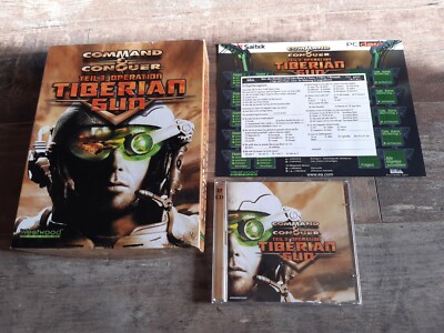 Command & Conquer 3 Operation Tiberian Sun PC Big Box 1999 OVP KRATZERFREI C&C