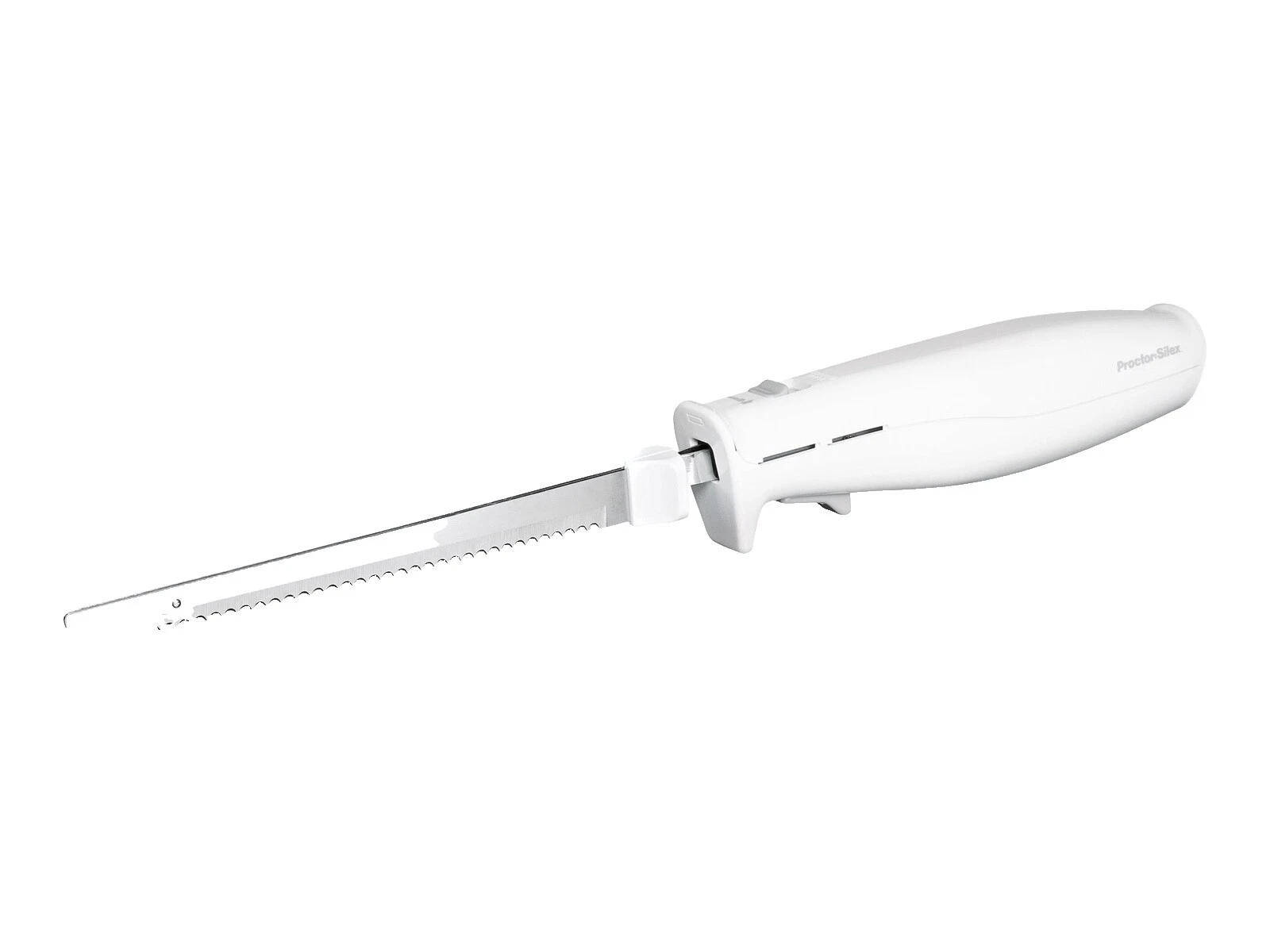 Cocina eléctrica blanca de acero inoxidable Rebanadores y Cuchillos