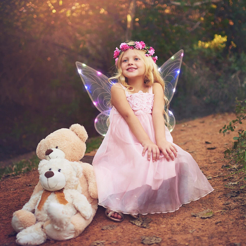 Pink wings frocks sales